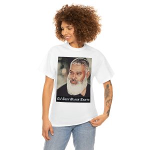 DJ SEXY BLACK SANTA - Favorite DJ - Unisex Heavy Cotton Tee