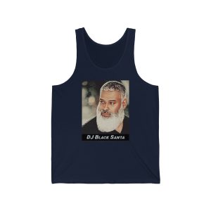 DJ BLACK SANTA – Favorite DJ – Unisex Jersey Tank