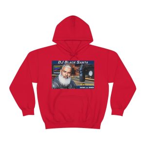 DJ Black Santa - Motown Born and Bred - Unisex Heavy Blend™ Hooded Sweatshirt