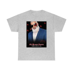 DJ BLACK SANTA - Your Valentine DJ - Unisex Heavy Cotton Tee