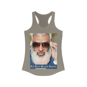 DJ SEXY BLACK SANTA - Sun Glasses - Womens Ideal Racerback Tank